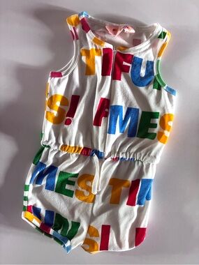 HLT Terry Fun Times! Romper 4/5y